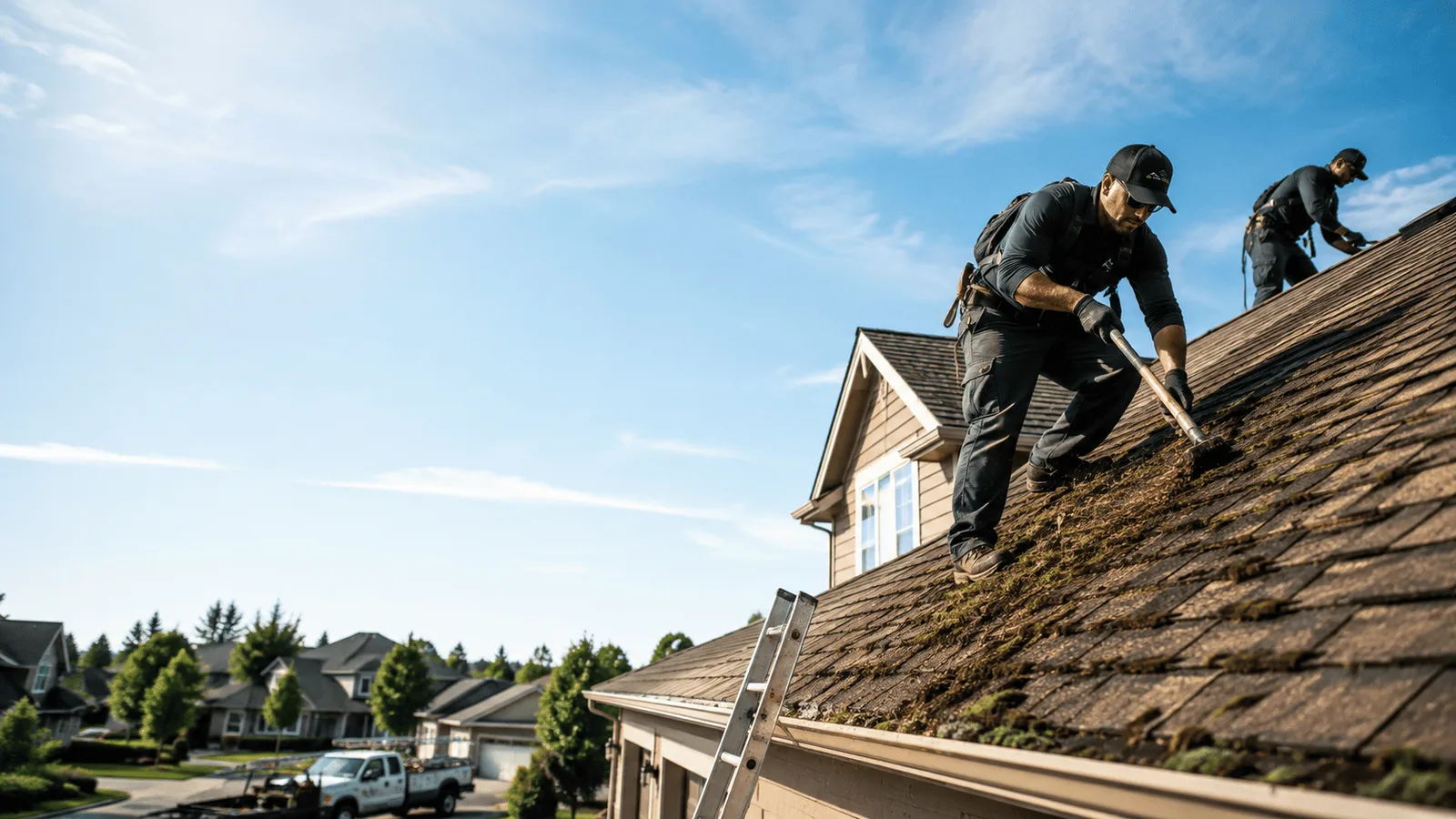 Roof Moss Removal in Vanleer, TN near me